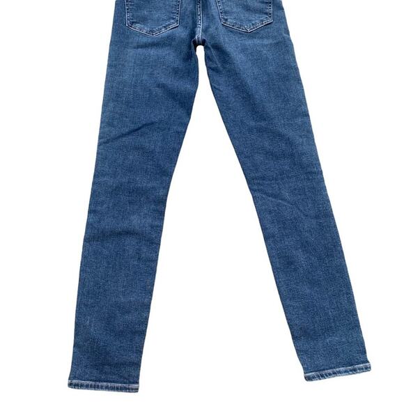 Citizens of Humanity High Rise Skinny Rocket Ankle Jeans Dark Wash Size 25 48346 - Picture 12 of 16
